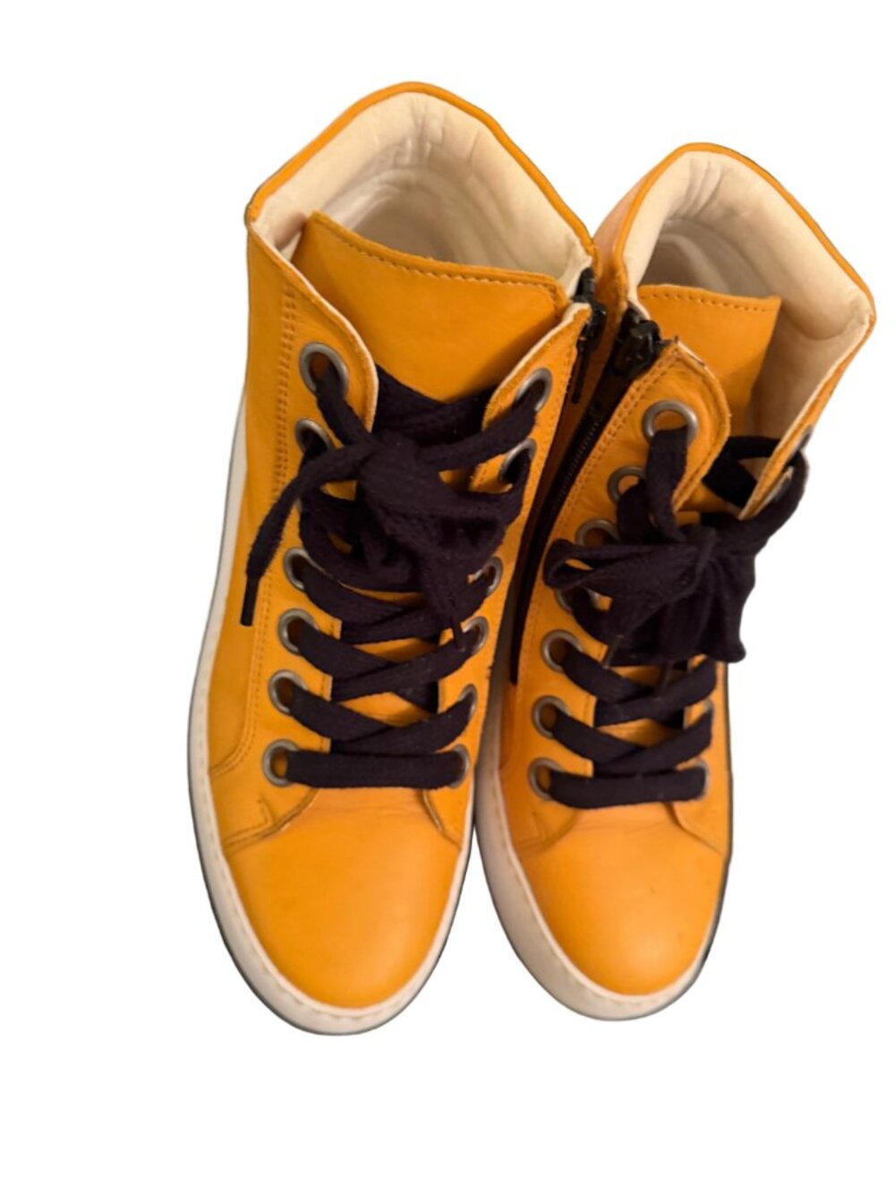 Fly London Dice-Mustard Yellow-Size 40-Gently Used